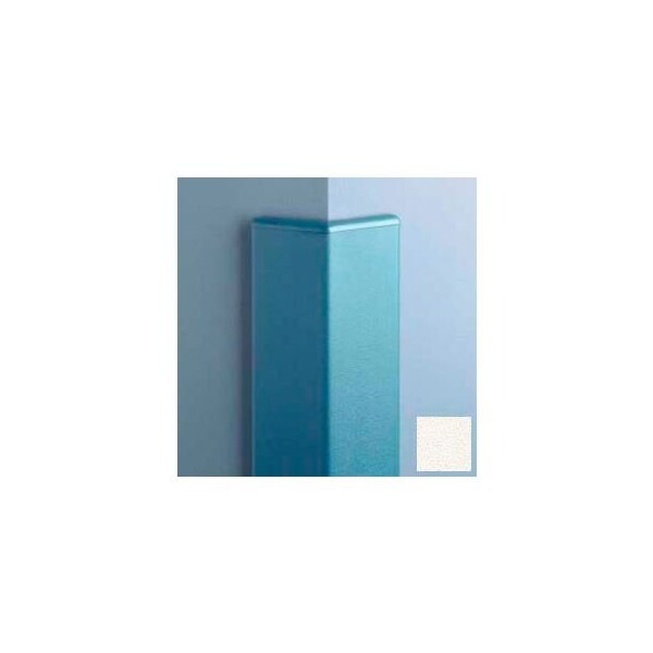 Pawling Surface Mounted Corner Guard135Deg, 3'' Wings, 8'H W/Caps, WH CG-135-8-10 - main